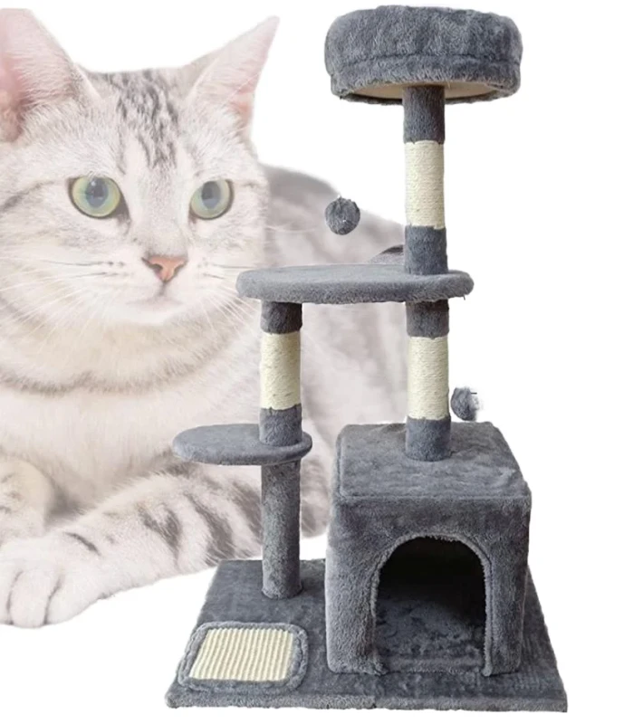 Cat Scratcher Tree for Exercise & Play Durable Cat Trees & Scratcher Product