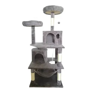 Cat Scratching Cat Tree All in one Cat Furniture With Sisal Toys and Jumping Platforms