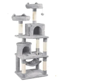 Cat Scratching Cat Tree All in one Cat Furniture With Sisal Toys and Jumping Platforms