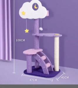 Cat Scratching Tree Toy Cat Climbing Rack Scratching Board