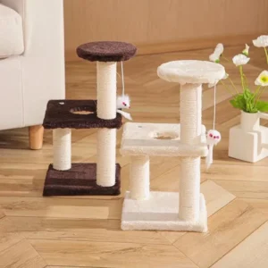Cat Toys Fashion Classic Cat Climbing Frame Sisal Scratching Post Cat Shelf Animal Jumping Platform