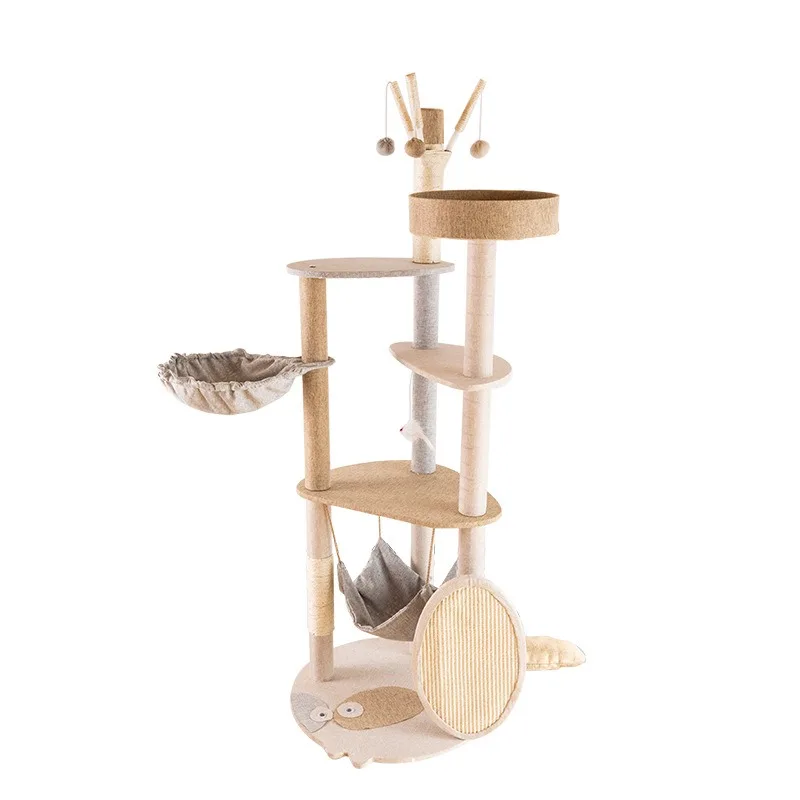 Cat Tree Design Cat Tower Indoor Cats Multi Level Condo and Scratching Posts for Kittens