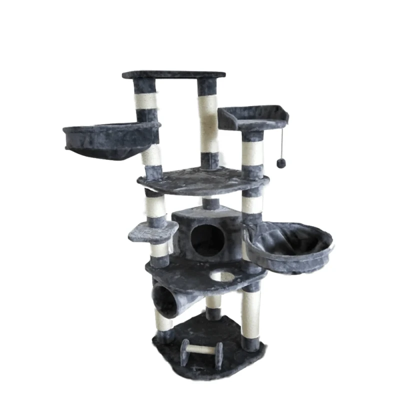 Cat Tree Pet Furniture Cat Scratcher Toy Kitty Condo Katzenkratzbaum Kat Scratching Tree