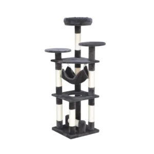 Cat Tree Scratcher Play House Condo Furniture Bed Post Pet House