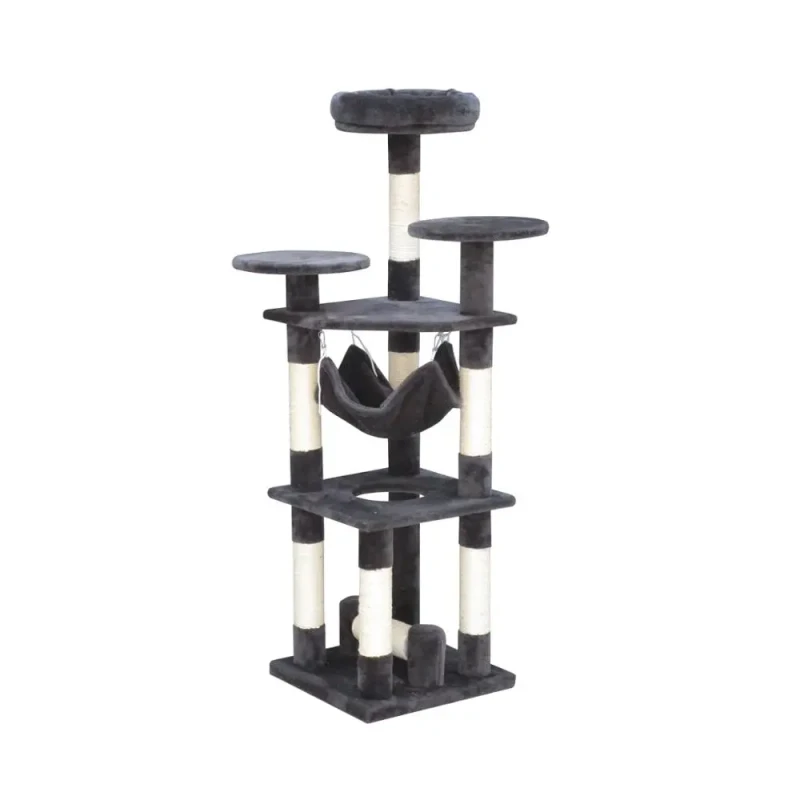 Cat Tree Scratcher Play House Condo Furniture Bed Post Pet House
