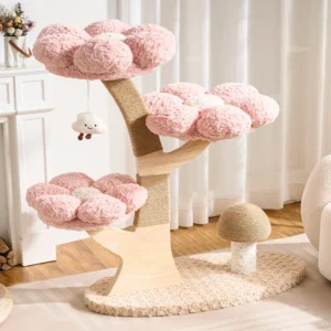 Cat Trees All Season Cat Scratching Posts Cat Frames Soft Material Pet Supplies