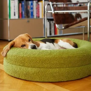 Cat and Dog Bed Accessories Luxury Cozy Donut Pet Cushion Mat Washable with Cute Animal Pattern