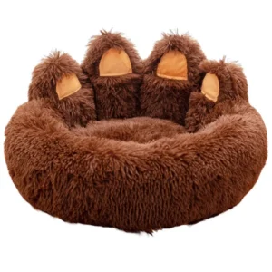 Cathouse Dog & Cat Bed Cave Eco Friendly Plush Winter Warm Dog Bed Cat Bed Cave Mattress Carton Packing Pet Supplies