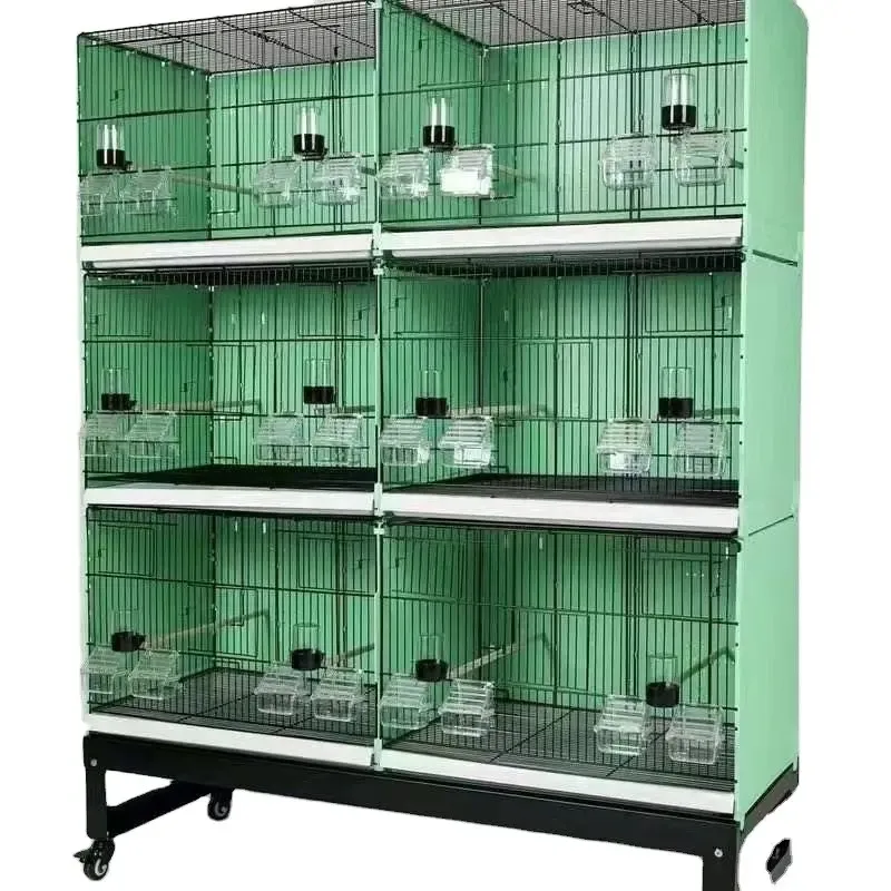 Cats Dogs Animal Big Breeding Cage Multilayer Movable Splice Love Parrot Cage Bird Cage