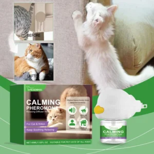 Cats Dogs Noise Reduction Calming Comfort 45ml Peppermint Calming Pheromone Relaxing Diffuser Kit