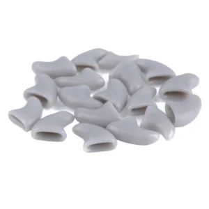 Cats Kitten Soft Rubber Pet Nail Cover Paws with Adhesive Glue Applicator Household Sundries Pet Supplies Grooming Nail Claw