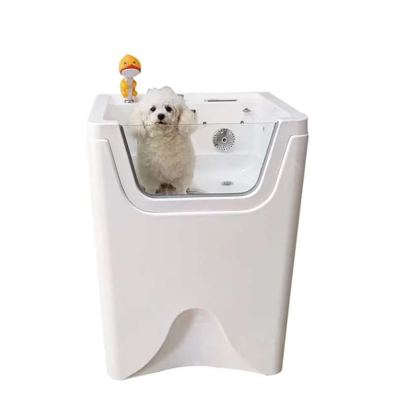 Cats and Dogs Pet Milk Bath Whirlpool Massage Tub Cats and Dogs Cleaning Grooming Salon Spa Massage Tub