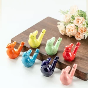 Ceramic Bird Sound Whistle Artificial Animal Waterbird Referee Whistle