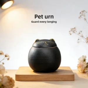 Ceramic Pet Cremation Urns for Dogs and Cats Frosted Sealed Moisture proof Memorial Funeral Supplies