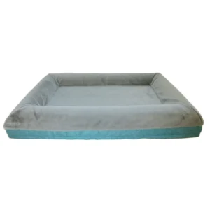 CertiPUR US Factory Dog Pet Bed for Large Sofa Foam Bed with Neck Bolster Removable Cushion Bed