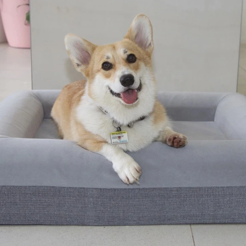 Certipur US Memory Foam Orthopedic Bolster Pet Beds HD D50