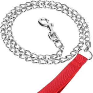 Chain Leash for Small Dogs Heavy Duty Metal Dog Lead Durable Strong Chew Proof Puppy Leashes