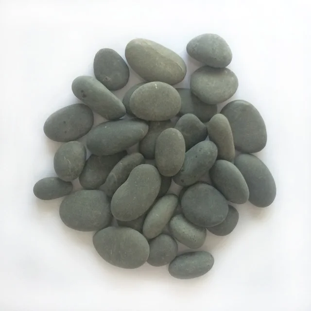 Chenguang Dark Grey Mexican Natural River Pebbles Unpolished Matte Durable Eco Friendly for Landscaping Garden Aquarium Use