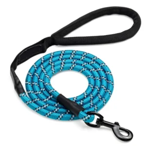 Chew Resistant Climbing Pet Strong Dog Rope Leash 6 ft Long Nylon Braid