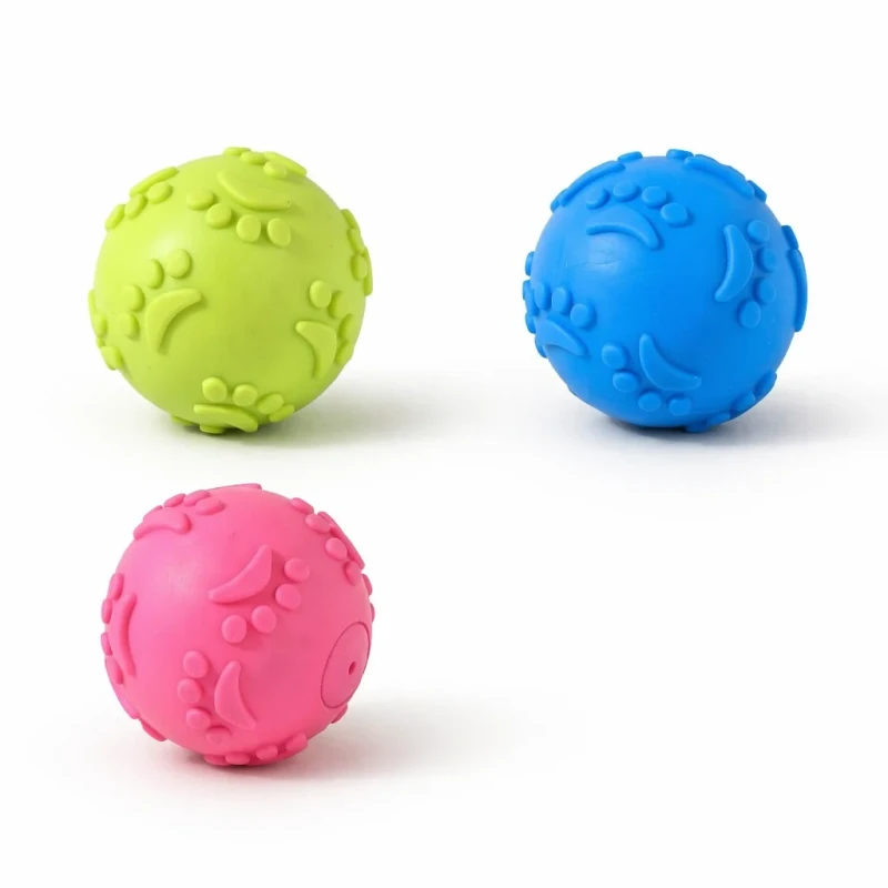 Chew Squeaky TPR Dog Ball Toy
