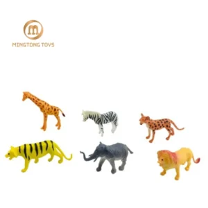 Children PVC Plastic 4 Inch Mini Wild Animal Toy