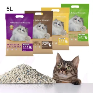 China Manufacturer OEM Cat Litter Bulk Clumping Cat Litter Deodorizer Bentonite Cat Litter
