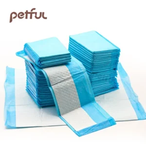 China OEM Factory High Absorption Disposable Pet Potty Pads Puppy Diapers Standard Absorbency Soft Non Woven Fabric