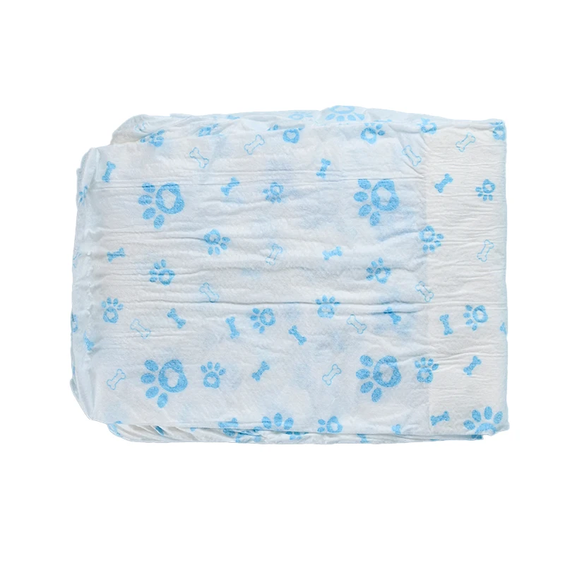 China Supplier Cotton Portable Disposable Dog Diapers with Absorption for Pets