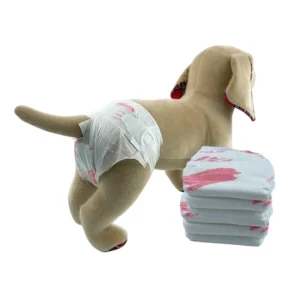 China Supplier’s Disposable Dog Diaper Soft Good Absorption Printed Free Sample for Pets