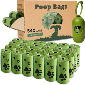 Chinese Factory Biodegradable Dog Poop Bags for Convenient Waste Disposal During Dog Walks