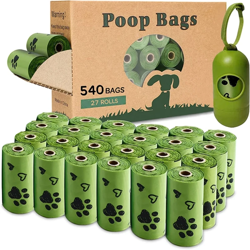 Chinese Factory Biodegradable Dog Poop Bags for Convenient Waste Disposal During Dog Walks