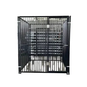 Chinese Factory Custom Size Steel Galvanized Powder Coated Eco Friendly Waterproof Large Dog Kennel Cages Home Garden