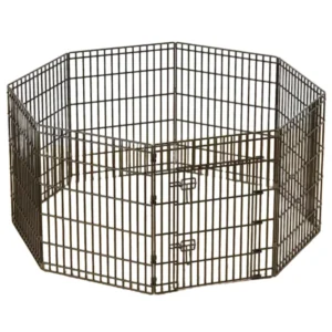 Chinese factory straight hair no door foldable dog pet cage practical pet barrier multi purpose fence