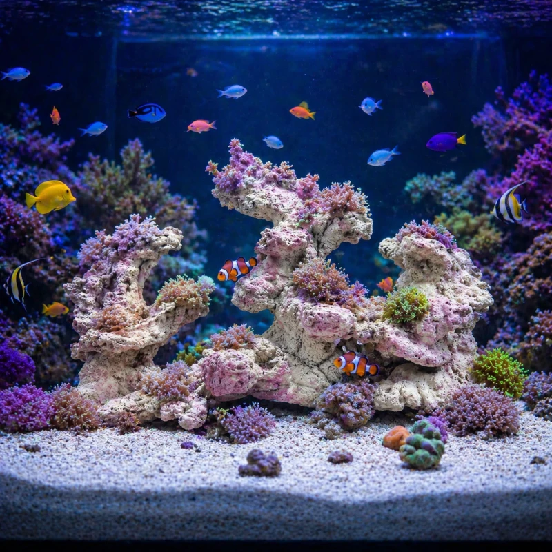 Cichlid Fish Aquarium Saltwater Aquarium Accessories Reef Rock Marine Rock