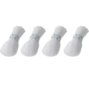 Classic & Cute Waterproof Anti Slip Disposable Pet Shoe Covers No Wash Dog Socks for Walking Anti Dirt Protective Pet Socks