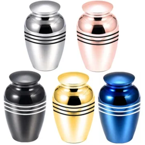 Classic Design Stainless Steel Metal Urn Custom Made for Pet Caskets Supplier Cremation Funeral Needs