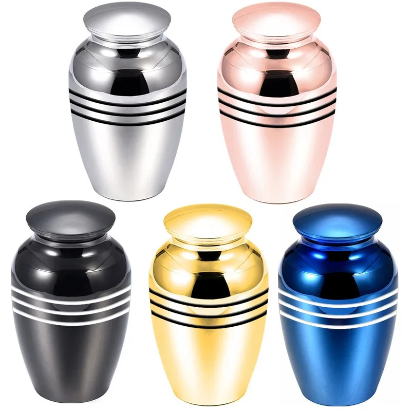 Classic Design Stainless Steel Metal Urn Custom Made for Pet Caskets Supplier Cremation Funeral Needs