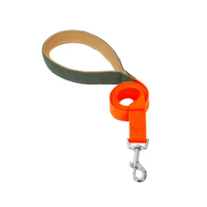 Classic Luxury Dog Leash for Dogs Cats Comfortable Soft Nylon Strong Padded Handle Solid Ribbons Decoration Lighted Buckle