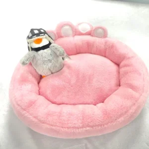 Classic Striped 100% Cotton Eco Friendly Foldable All Purpose Cat Bed Cave Washable Crate Mat for Small Puppies Cats Fashion