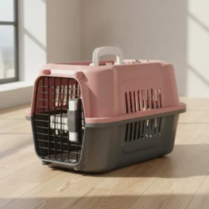 Classic Style Solid PP Material Pet Transport Cage Airline Shipping Approved Carrying Case Pet Travel Carrier for Carry