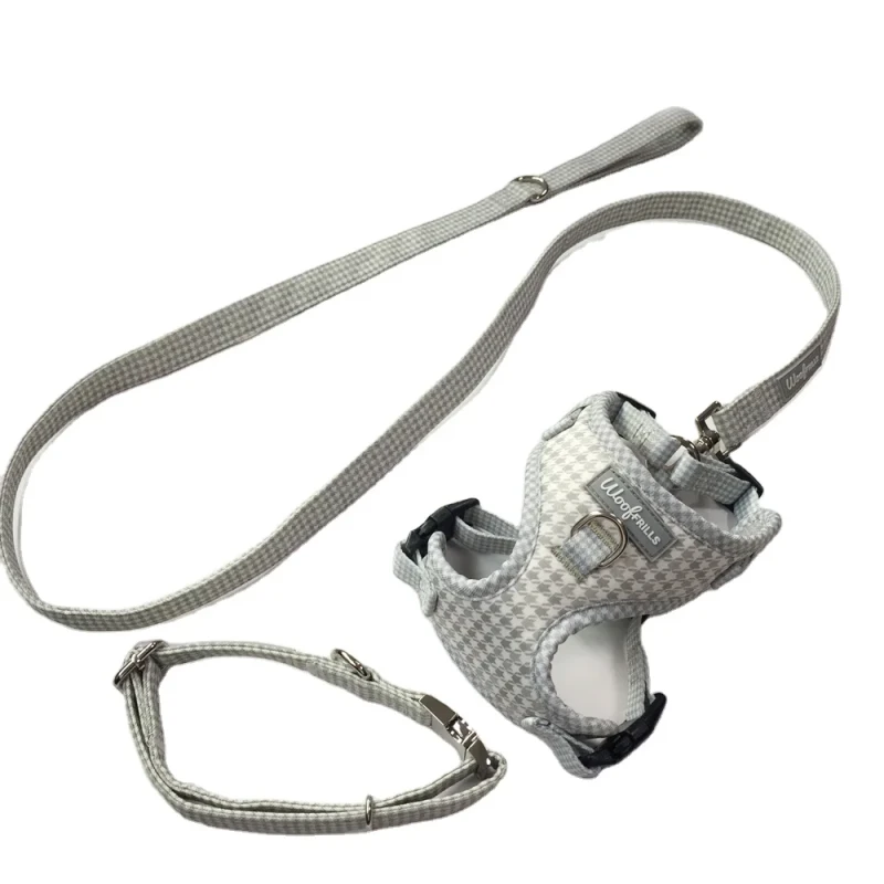 Classic Style Tactical Dog Lead Dog Collar Pet Harness Custom Dog Harness and Leash Set