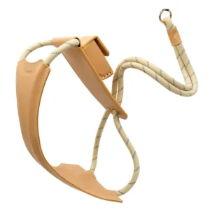Classy Trendy Storage Pet Dog Chest Back Leash Collar Set Fashion Padded Button for Medium Large Dogs