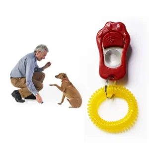 Claw-Shaped Adjustable Volume Eco-Friendly Stainless Steel EVA Clicker Multi-Color Dog Agility Training Tool