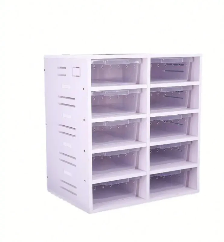 Climbing Cabinet Reptile Breeding Box PVC Toy Enclosure Habitat Set for Reptile Amphibian Breeding