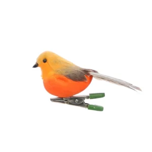 Clip on Artificial Bird Ornament for Christmas Tree Outdoor Decor Luxury Gifts Supplies Crafts