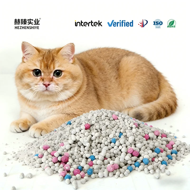 Clump Stability Cat Litter for Daily Waste Scooping Process Cleaning Work Simplification Household Sanitation Supply Cat Litter