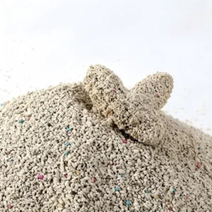 Clumping Odor Control Small Ball Shapes Bentonite Clay Natural Sodium Based Mineral Broken Pet Cat Sand Crush Bentonite Litter