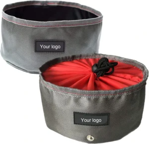 Collapsible Foldable Travel Dog Bowl for Feed and Water Pet Accessories
