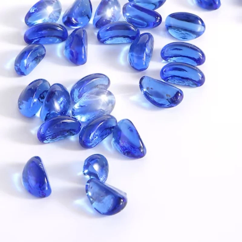 Colored Cashew Glass Beads Waterproof Fire Resistant Entry Kitchen Hotel Durable Eco Friendly Home Decoration