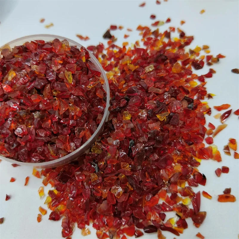 Colored Glass Sand for Aquarium Landscaping Glass Sand for Flooring Aggregates
